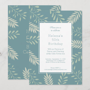 Convite Verde deixa Festa de aniversário do Jardim Natura