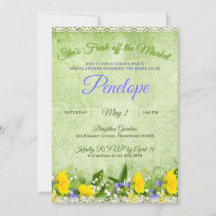 Verde Ela Está Fresca da Chuva do Mercado Jardim