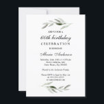 Convite Verde Folha Mens ou Mulheres 60ª Festa de aniversá<br><div class="desc">Green Leaf Mens ou Womans 60th Festa de aniversário Convidar Ver coleção correspondente no repositório Pode mudar a cor como desejar. Mensagem-nos para quaisquer itens correspondentes</div>
