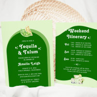 Verde limão Citrus Tequila e Tulum Bachelorette