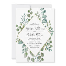 Verde Moderno | Casamento de imagens geométricas D