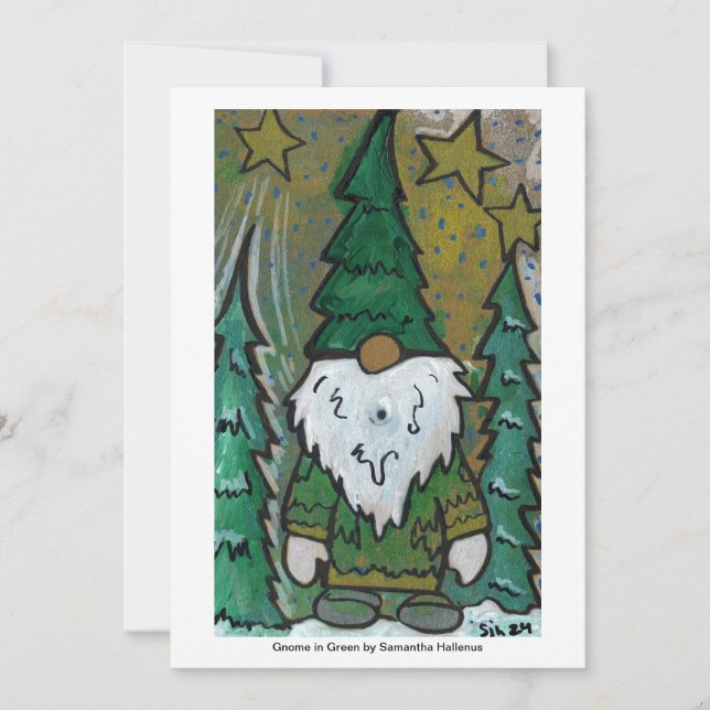Convite Verde no Gnome (Frente)