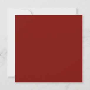 Convite Vermelho celeiro (cor sólida)