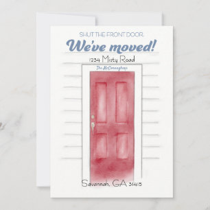 Convite Vermelho Fecha A Placa Anunciante Da Porta Frontal