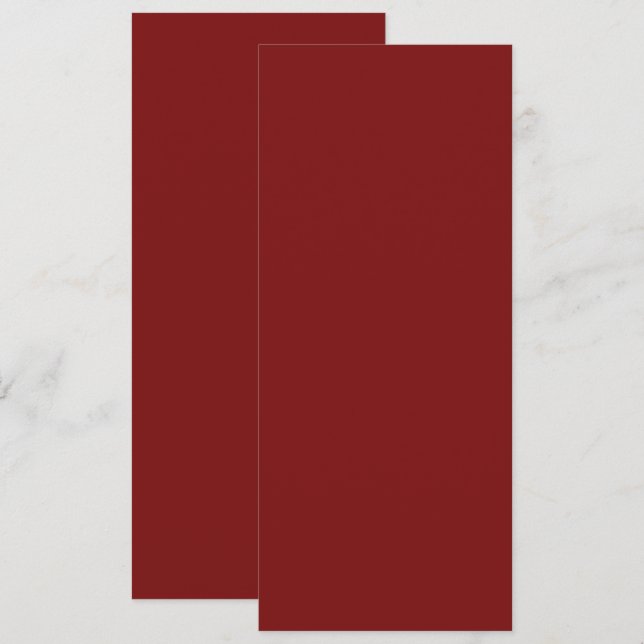 Convite Vermelho Luar de Lua (Frente/Verso)