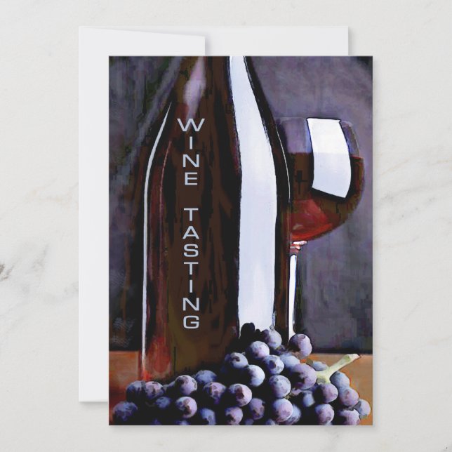 Convite Vermelho no Provando das Sombras (Frente)