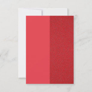 Convite Vermelho Personalizado – Esquerdo Fosco, D