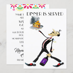 Convite Versão 2 para Jantar / Encontro Único