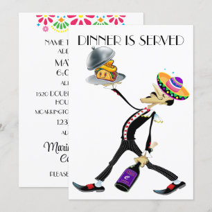 Convite Versão 2 para Jantar / Encontro Único