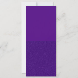 Convite Vertical de Terminação Dividida Roxo (Pers