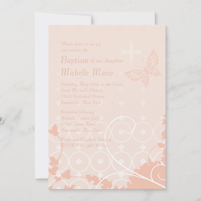 Convite Vertical para Dia Adorável (Frente)