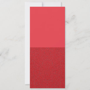 Convite Vertical Vermelho Duas Cores – Personalizá