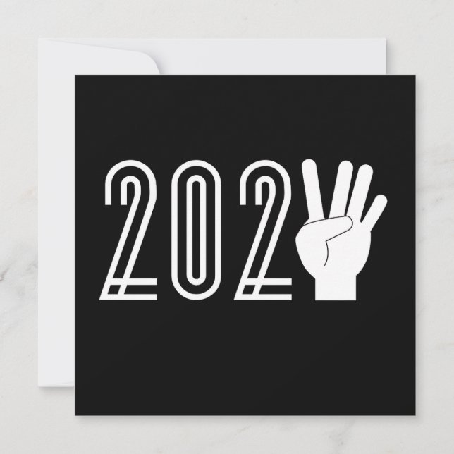 Convite véspera de ano novo 2024 (Frente)