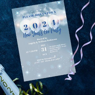 Convite Véspera de Ano Novo do Partido das Maravilhas