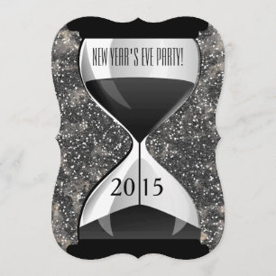 Convite Véspera de Ano Novo Festa Negra Espalha Vampiros