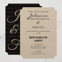 Véspera de Ano Novo Personalizada Engraçado Negro