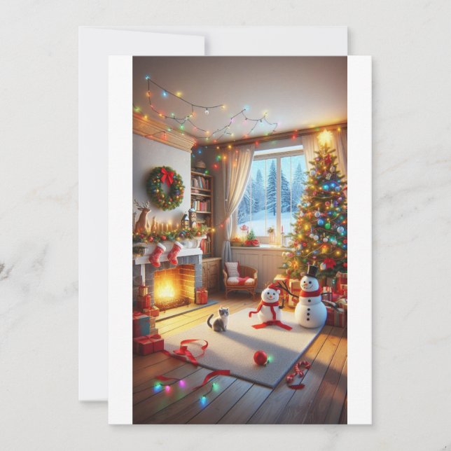 Convite "Véspera de Natal Louca" (Frente)