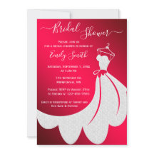 Vestido de Casamento Branco no Chá de panela Verme