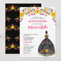 Vestido de Princesa para Festa Mexicana de Quincea