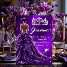 Vestido de Tiaras Roxas para Festa de Aniversário