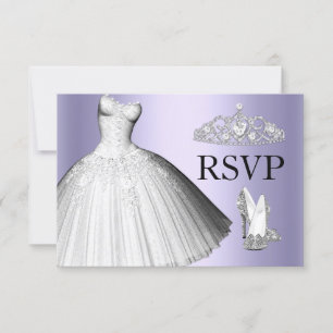 Convite Vestido Lantejoulas Brilho & Salto Quinceanera RSV