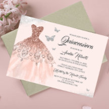 Vestido Quinceanera Rosa Dourado Prateado Brilho