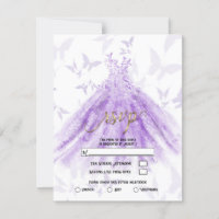 Vestido Roxo Dança da Borboleta Festa de Noivado R