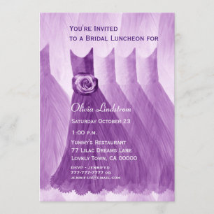 Convite Vestidos Bonito de Bridesmaid de Luncheon