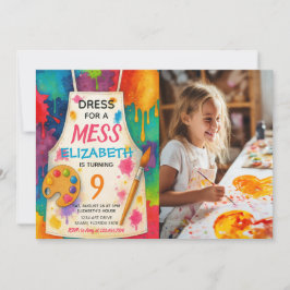 Convite Vestir para uma Foto de Aniversário de Festa de Ar