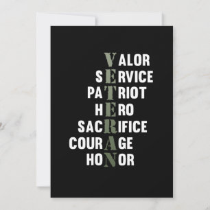 Convite Veteranos Feliz Dia dos Veteranos Apoiam Gráfico