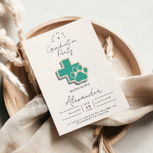 Veterinary School Paw Graduation Party