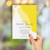 Véu de Palhaço Casado em Chá de panela Amarelo