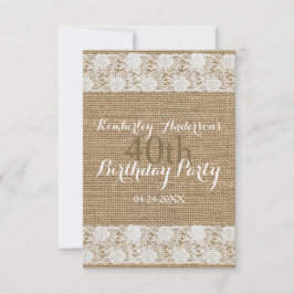 Convite VFCI de aniversário de 40 anos de Romanichel Burla