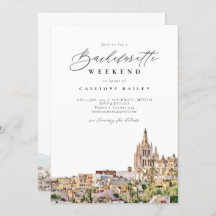 VIAGEM Bachelorette MIGUEL MÉXICO Itinerário