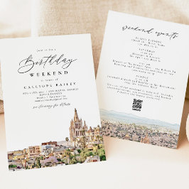 Convite VIAGEM de Aniversário do SAN MIGUEL MÉXICO