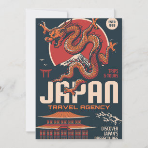 Convite Viagem do Japão