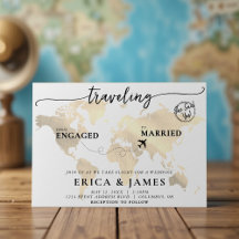 Viajando de Envolvimento para Casamento Dourado de