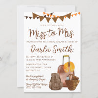 Viajando de Miss a Bagagem de Chá de panela