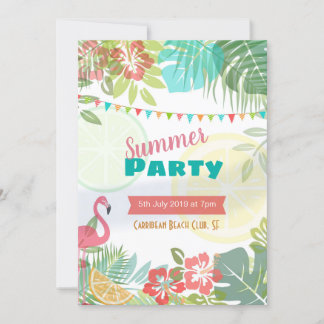 Convite Víbos de feijão