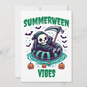Convite Vibrações de Summerween – Ceifador Relaxado