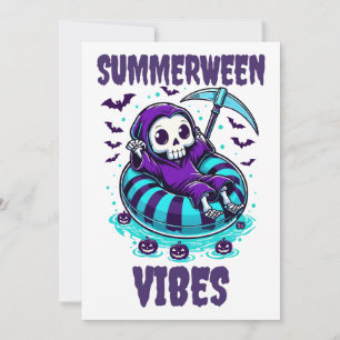 Convite Vibrações de Summerween – Ceifador Relaxado