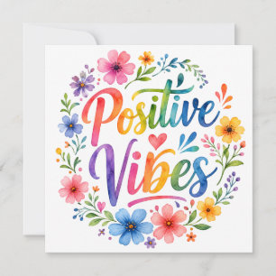 Convite Vibrações Positivas