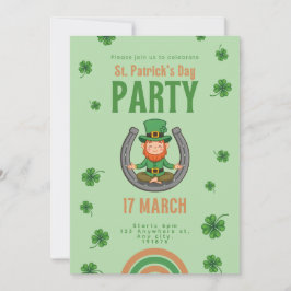 Convite Vibrações Verdes da Sorte