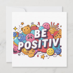 Convite Vibrante Design Tipográfico Kawaii Doodle para Rou