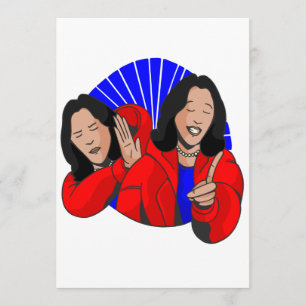 Convite vice-presidente Kamala Harris meme engraçado