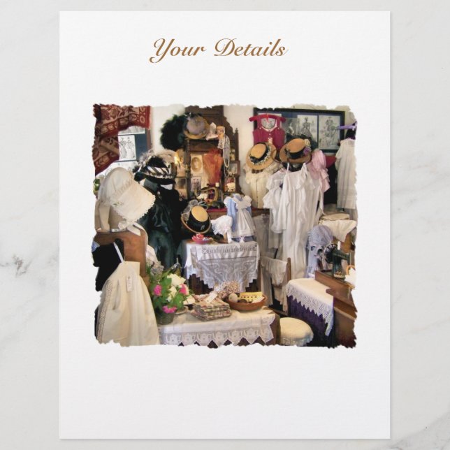 Convite VICTORIAN ENGLAND (Frente)