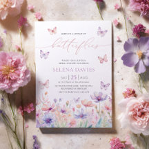 Vida das borboletas Chá de panela