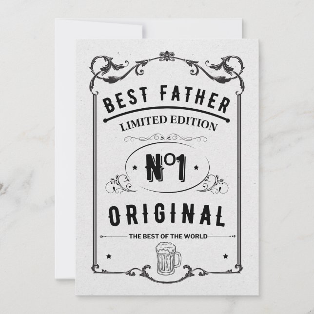 Convite Vida do pai, Melhor Vida (Frente)