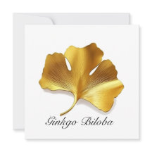 Vida Herbal: Dourado Ginkgo Biloba é personalizáve