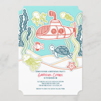 Vida marinha e Festas de aniversário submarinas